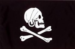 Every Jolly Roger black - Real Jolly Roger
