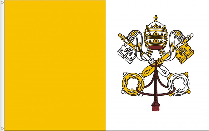 Bandera del Vaticano. Bandiera del Vaticano