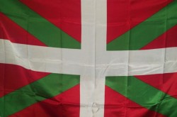 Bandera del Pais Vasco Euskal herriko. Ikurriña